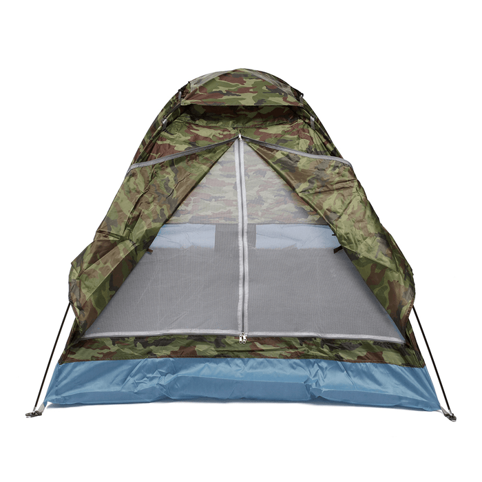 Outdoor 1-2 Persons Camping Tent Waterproof Windproof UV Sunshade Canopy