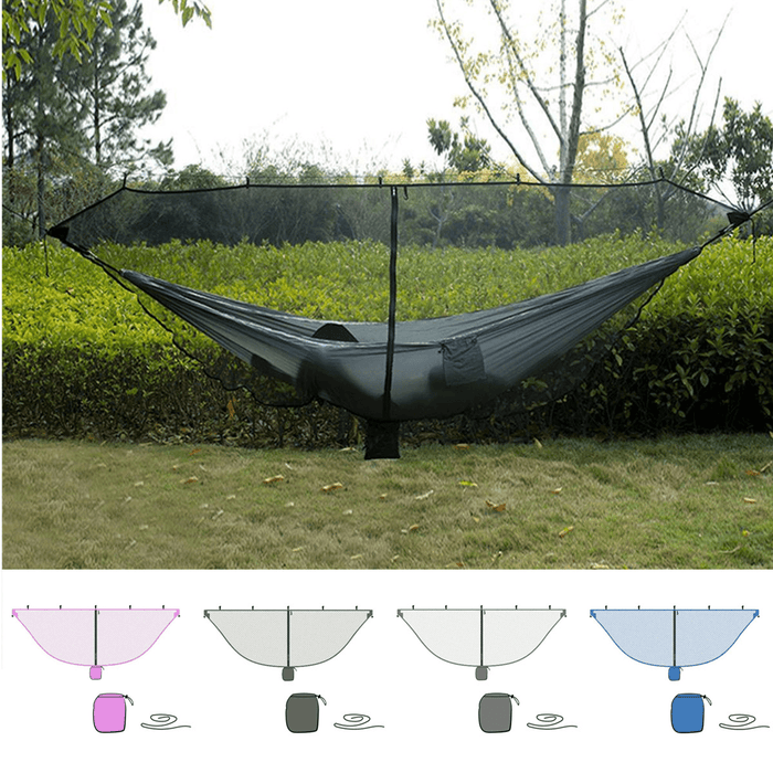 Outdoor Camping Hammock Mosquito Net 1-2 Person Portable Hanging Bed Swing Net