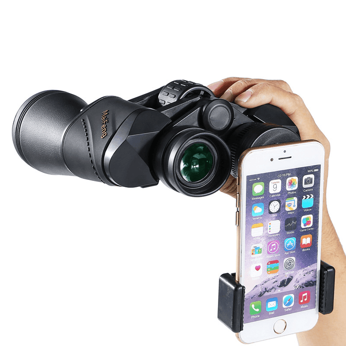 MAIFENG 20X50 Zoom BAK4 Powerful Binoculars Wide-Angle Eyepiece Professional Telescope for Phone Hunting Camping