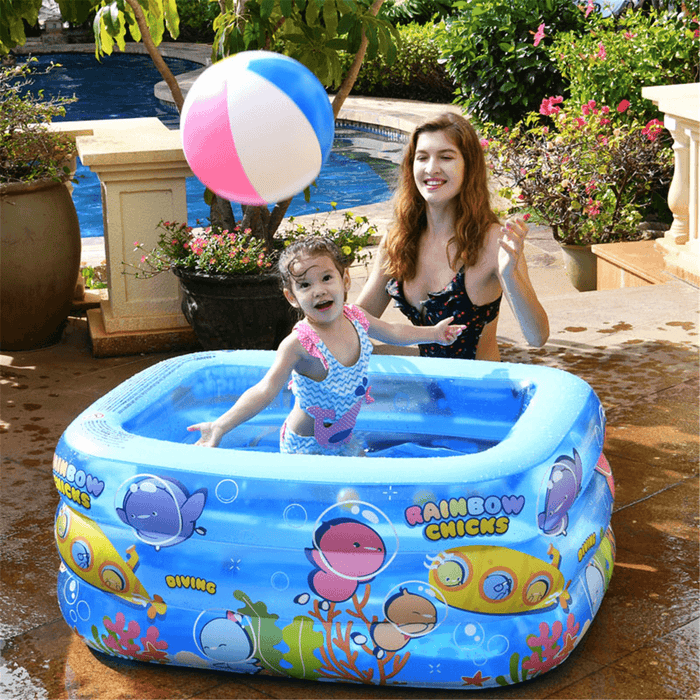 JILONG Inflatable Swimming Pool High Quality Outdoor Home Use Paddling Pool Kids Adults Large Size Inflatable Pool