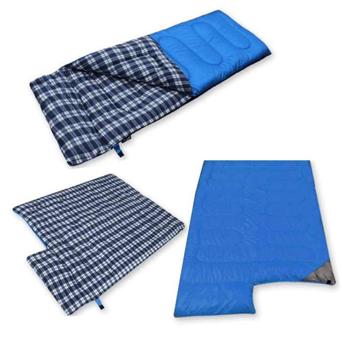 Ipree® Single People Sleeping Bag Adult Winter Warm Polyester Sleeping Sack Outdoor Camping Travel