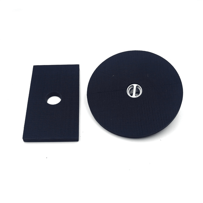 DOCTORDRYWALL 2Pcs round Square Sanding Backing Pad Radial Sander Disc for Dry-Wall Repair Set Multifunctional Grinding Block Wall Polisher Tools Accessories