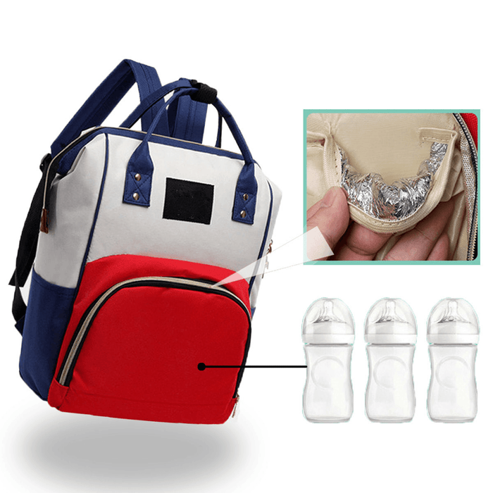 Travel Mummy Backpack Baby Diaper Bag Mother Shoulder Bag Outdoor Storage Bag