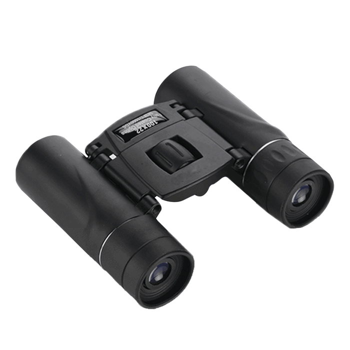 100X22 Mini HD Binoculars Folding Compact BAK4 Telescope High Powered Night Vision Binoculars