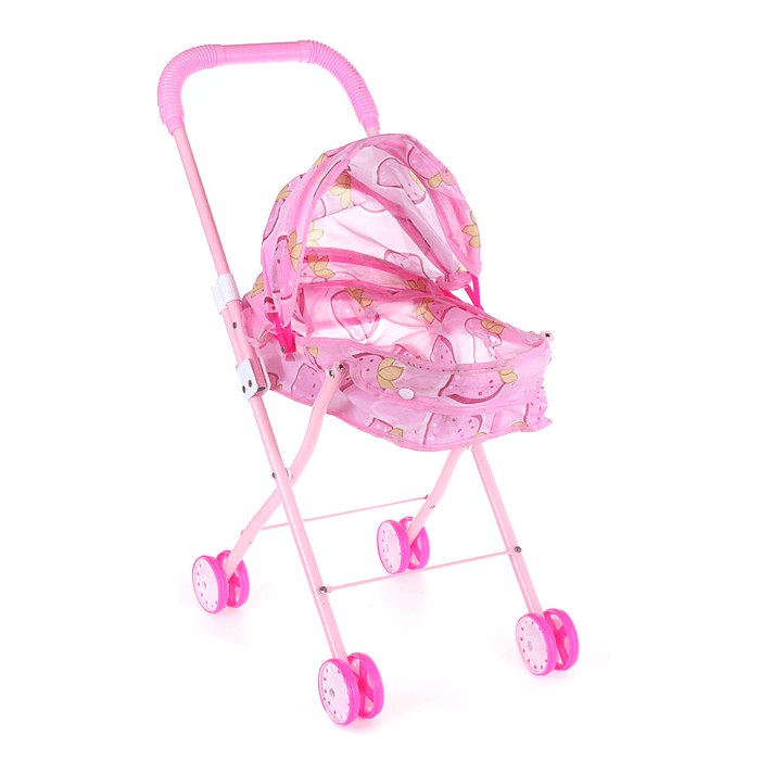 Baby Doll Stroller Folding Doll Trolley Children Walker Toys