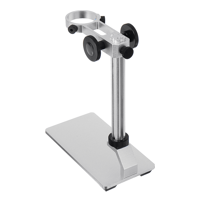 Adjustable Aluminum Alloy Microscope Holder Stand Manual Focus Support Bracket