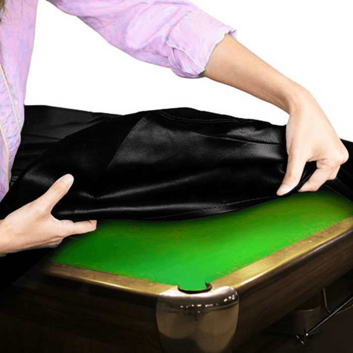 7Ft/8Ft/9Ft Billiard Table Cover Waterproof Dustproof Mildew Resistant Cover Pool Table Cover Snooker Heavy Duty Protector