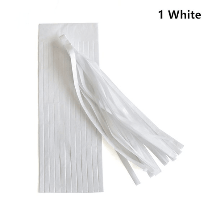 14 Inch Tissue Paper Tassel Garland Birthdays Party Decorations Event Gift Pack Balloon Accessoriess