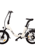 CMSBIKE CMSTD-20ZG 7.8Ah 250W White 20 Inches Folding Electric Bicycle 32Km/H 30-45Km Mileage Double Dics Brake LCD Displayer Electric Bike