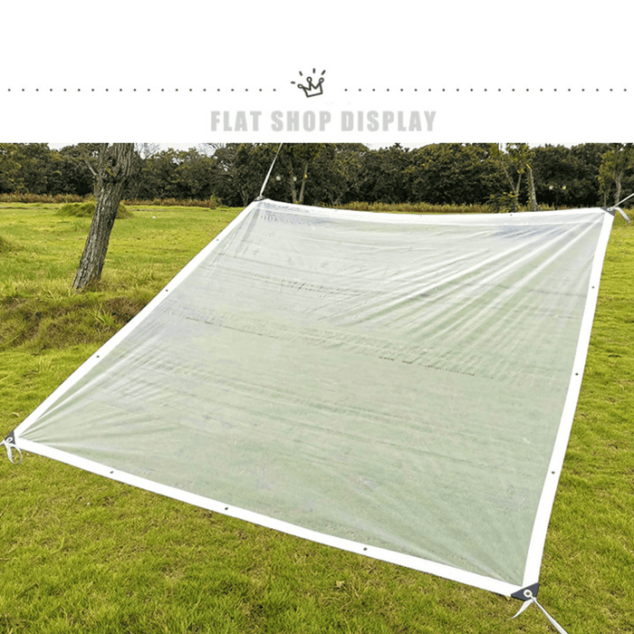 Garden Patio Clear Plant Canopy Sunshade Rain Cover Waterproof Windproof