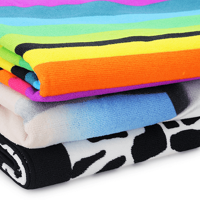 100X180Cm Leopard Horses Stripe Print Absorbent Microfiber Beach Towels Quick Dry Bath Towel