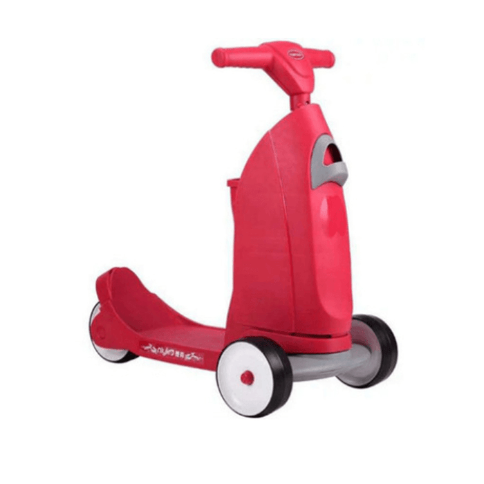 4.8CM Wide Shock-Absorbing Wheels Children'S Three-Wheeled Scooter ABS Plastic Limit 30 ° Children Bike