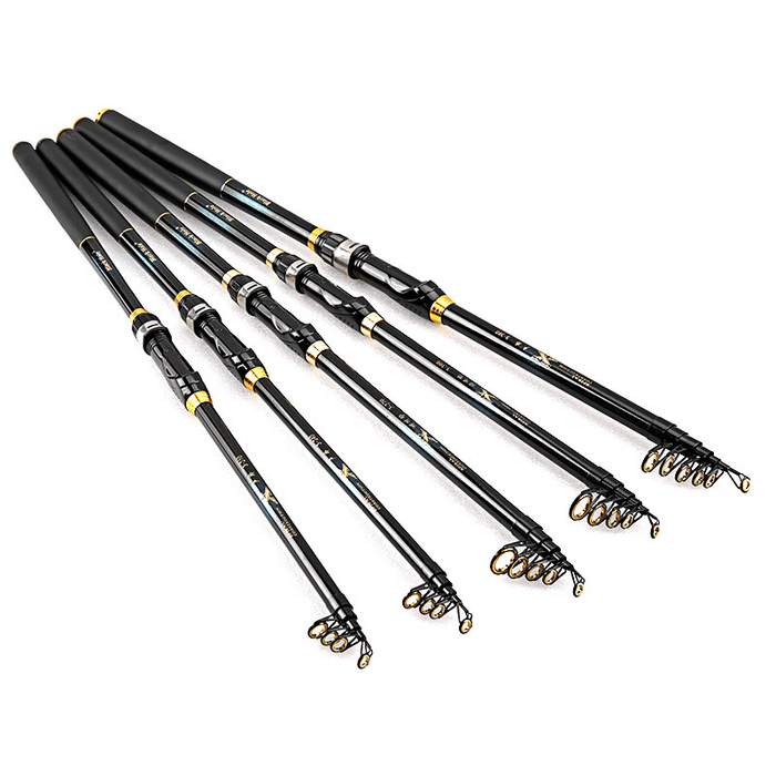 ZANLURE 1 Pcs 2.1/2.4/2.7/3M Telescopic Fishing Rod Carbon Fiber Fishing Pole Outdoor Fishing Tool