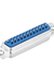 DB25 25Pin 2 Row Serial Connector Parallel Port Plug Female Port Socket Adapter Connector