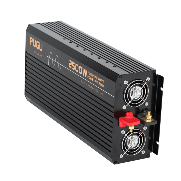 LCD 220V 50HZ Power Inverter 1600W/4000W/5000W/6000W 12V/24VDC to AC Pure Sine Wave Converter EU Socket