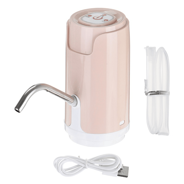 USB Rechargeable Water Pump Dispenser Automatic Gallon Bottle Pump Electric Drinking Machine Pump