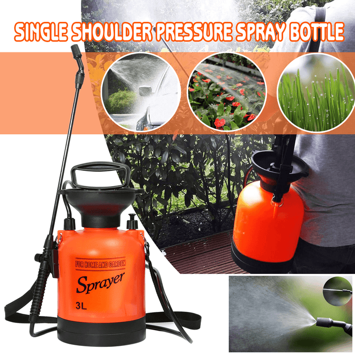 3L Garden Spray Bottle Handheld Pressure Sprayer Home Water Pump Sprayer