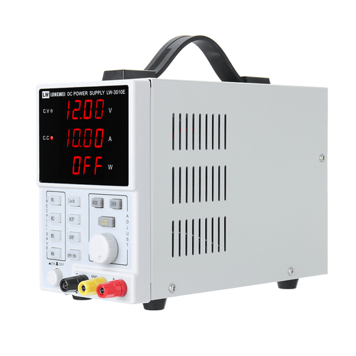 Longwei 3010E 110V/220V 30V 10A Switching Regulated Adjustable Dc Power Supply Linear Power Supply Digital Regulated Lab Grade