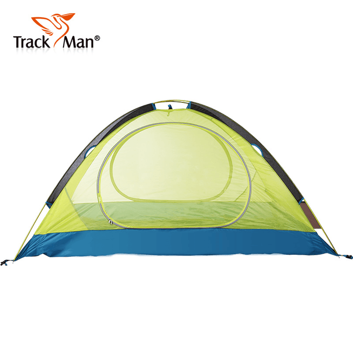 Trackman TM1218 Outdoor 2 Person Camping Tent Double Layers 82.6X55X43.3Inch 3 Season Hiking Tents