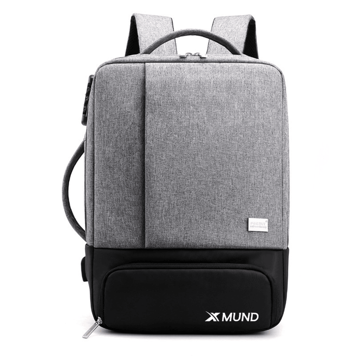 35L USB Backpack 15.6Inch Laptop Bag Waterproof Anti-Theft Lock Travel Business School Bag