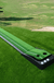2.5M Golf Practice Mat Golf Training Grass Mat Thick Smooth Putting Pad Outdoor Garden Office
