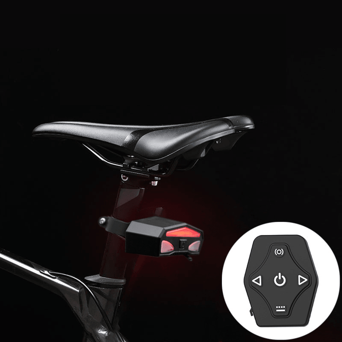 BIKIGHT 85LM Bike Tail Light with Turn Signals USB Rechargeable Waterproof Safety Warning Bicycle Rear Lamp for Electric Bike Scooter Motorcycle