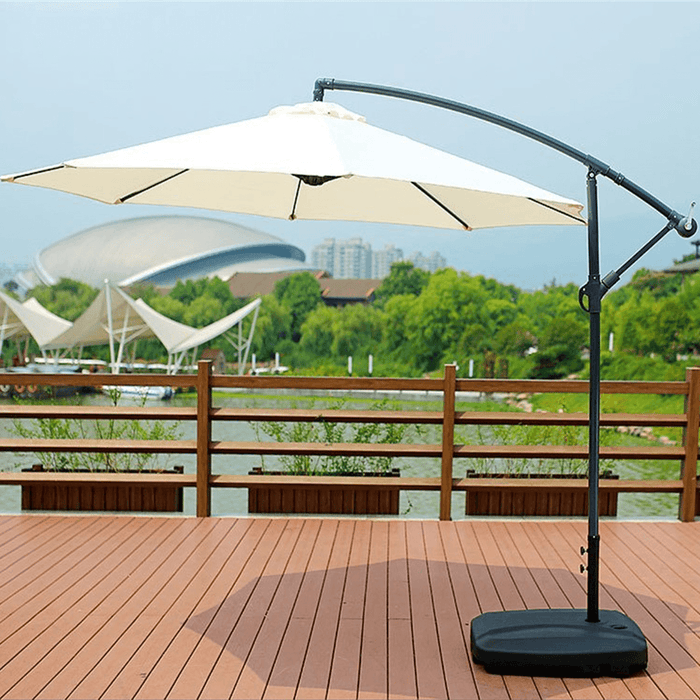 110X300Cm Parasol Waterproof Sunshade Beach Umbrella Replacement Cloth for Outdoor Garden Patio Camping Umbrella