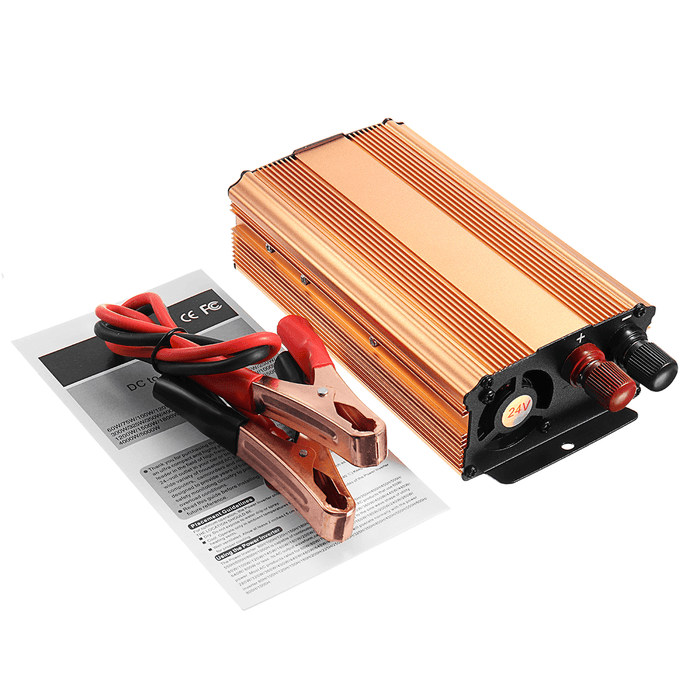 DC 24V to AC 220V Solar Power Inverter 1000W Modified Sine Wave Converter