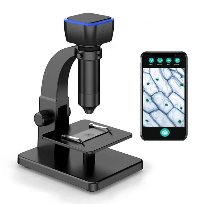 2000X Dual Lens USB Wifi Digital Biological Microscope Video LED Light Magnifier