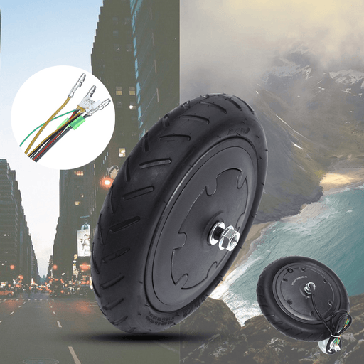 250W Motor 8.5In Explosion-Proof Scooter Wheel Tire Inflatable Tyre for Electric Scooter Replacement