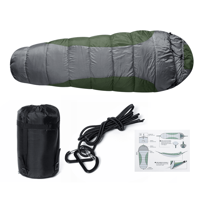 210T Waterproof Polyester 230X50Cm Sleeping Bag Outdoor Camping Travel Single Person Envelope Sleeping Mat