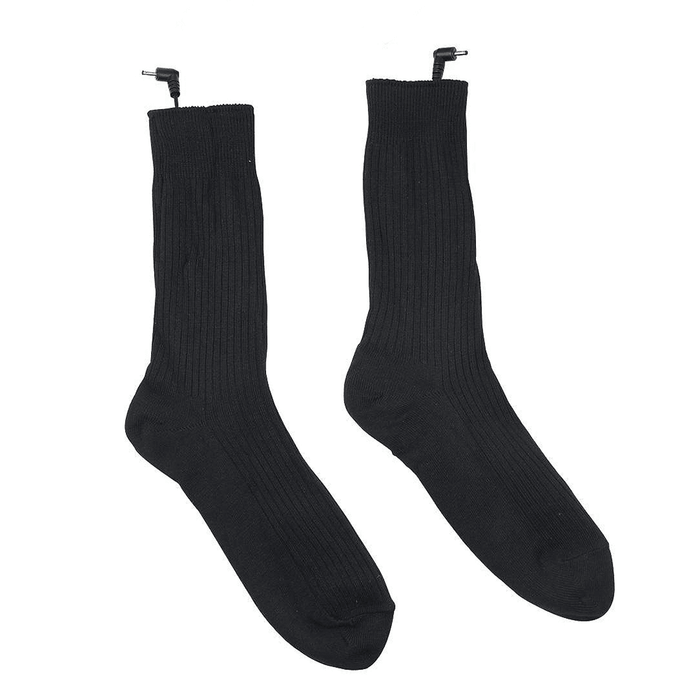 3V Cotton Heated Socks Sport Ski Socks Winter Foot Warmer Electric Warming Sock Battery Powered Warming Socks
