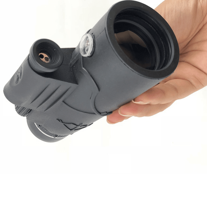 Ipree® 12X50 Waterproof Optic HD Monocular Telescope - Enhance Your Vision Day & Night with Compass Light