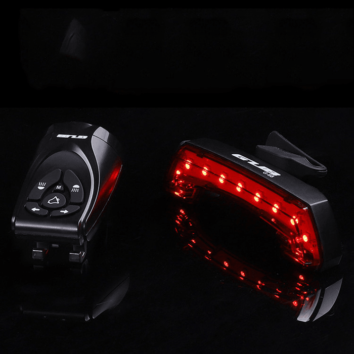 GUB G-68 5Modes USB Rechargeable Bike Remote Control Tail Light+ High Decibel Horn Outdoor IPX4 Waterproof Riding Bike Bicycle Lights