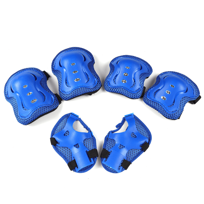 7Pcs Elbow Knee Wrist Protective Guard Elbow Pads Safety Gear Pad Wrist Guard Skateboard Protective Gear Kids Christmas Gifts