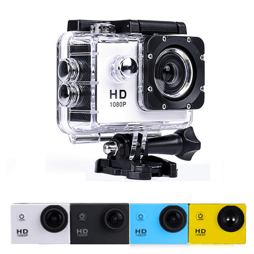 XANES® A7 1080P 2.0" Screen Waterproof Outdoor Sport Action Camera Portable Camera Underwater Video Record Cams