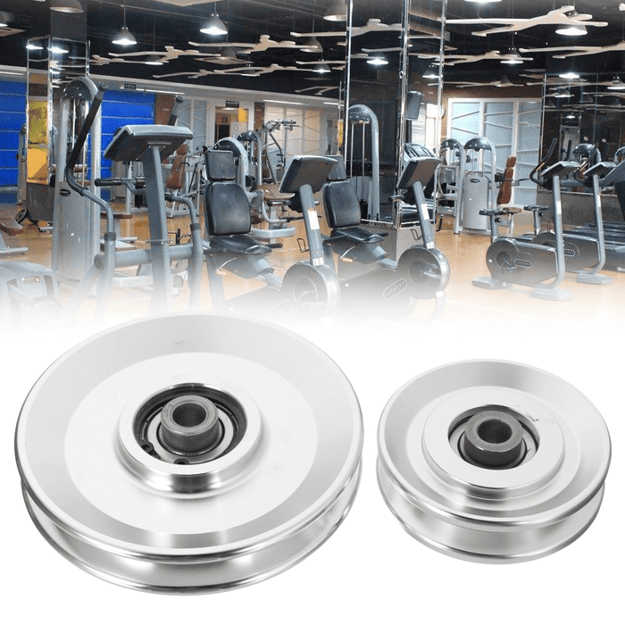 73/95/110/114Mm Aluminum Alloy Bearing Pulley Wheels Gym Fitness Equipment Parts Accessories