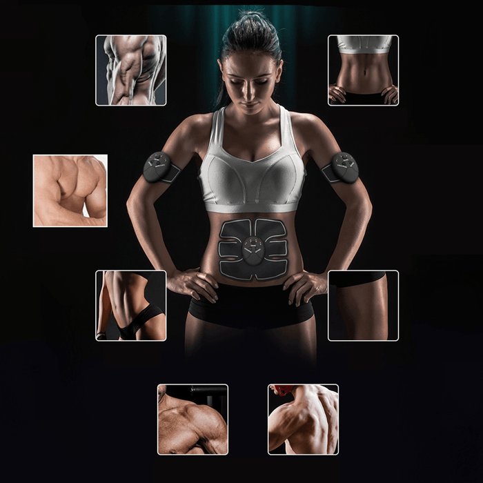 KALOAD 32Pcs/Set ABS Stimulator Hip Trainer Buttocks Lifter Abdominal Muscle Trainer Sports Fitness Body Shaping