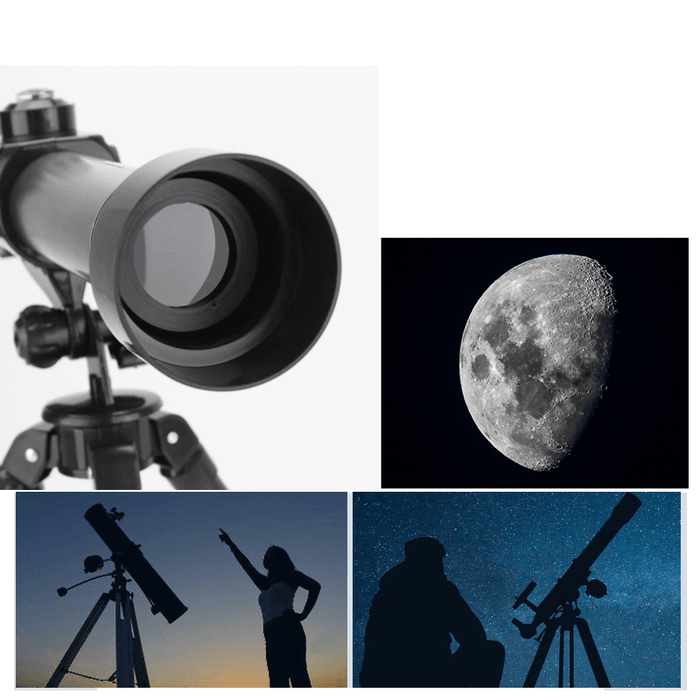 20X / 30X / 40X Astronomical Telescope Kids HD Night Vision Monocular with Tripod 2 Eyepiece Tool