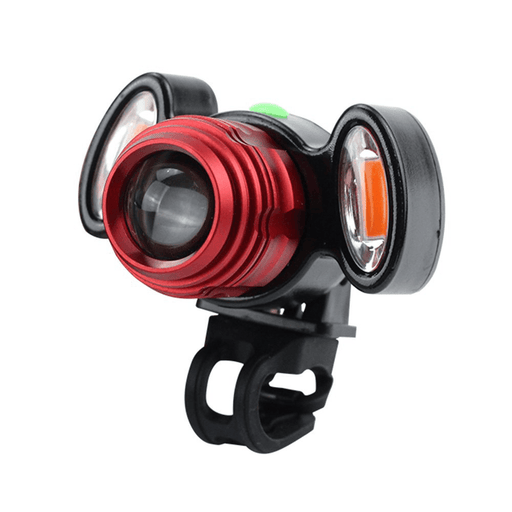 XANES 800LM T6 Bicycle Warning Light Zoomable IPX6 Waterproof Bike Front Light 4 Modes USB Charging