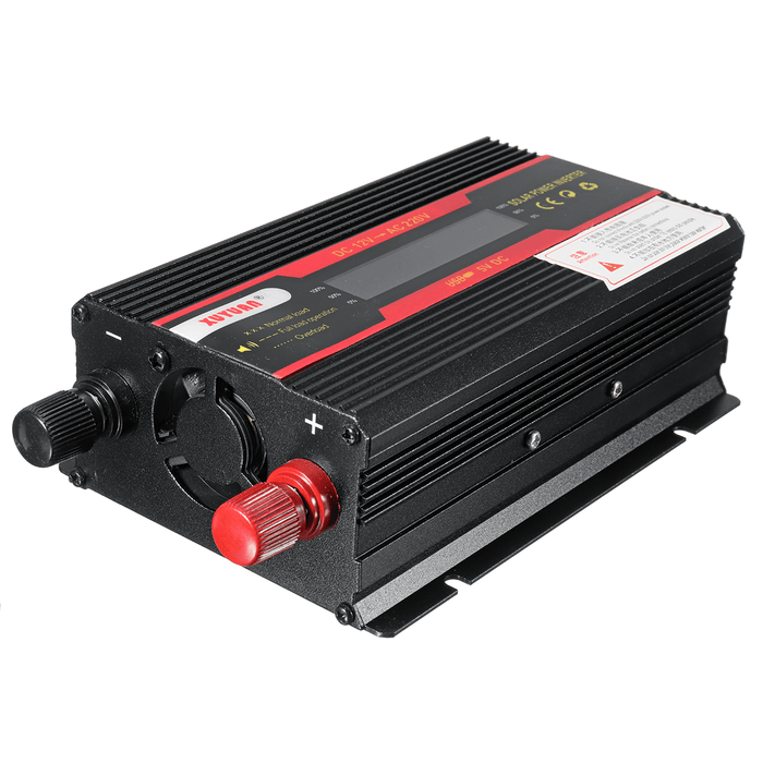 3000W Peak Power Inverter LCD Display DC 12/ 24V to AC 110V/220V Modified Sine Wave Converter