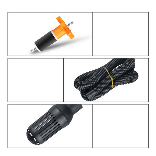 3 in 1 Aquarium Submersible Fish Tank Pump Water Filter Oxygen Pump Water Circulation