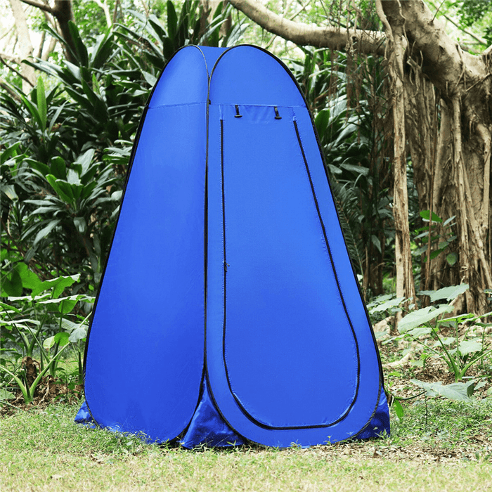 Automatic Shower Tent 1 Person Toilet Dressing Room Beach Camping Tent Sunshade Canopy Outdoor Travel