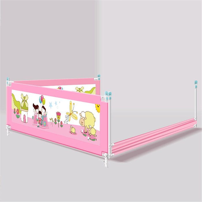 Foldable Child Safety Barrier Baby Safety Bed Guardrail Anti-Fall Bedside Fence for Kids Railing