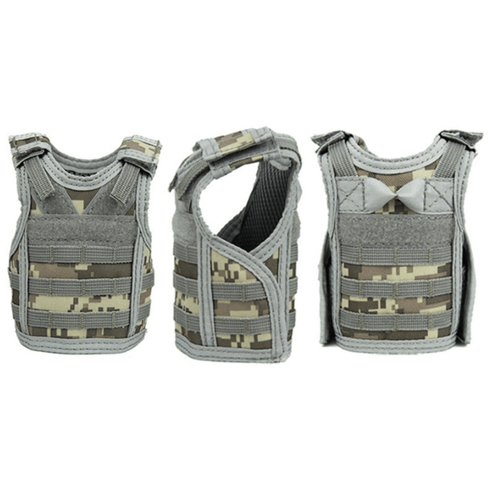 1Pcs Tactical Bottle Cover Mini Molle Vest Drink Bottle Protector Holster for Outdoor Sports