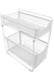 Bathroom Storage Rack Fridge Side Shelf 2 Layer Removable Kitchen Bathroom Organizer Shelf Gap Holder