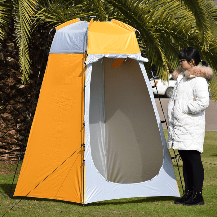 210T Polyester Shower Tent Anti-Uv Waterproof Dressing Room Rain Shelter Beach Privacy Tent C Amping Travel with Storage Bag