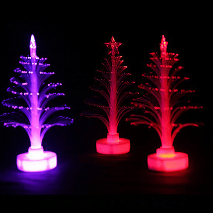 Colorful LED Fiber Optic Christmas Tree Light for Festival Party Decoration Night Light