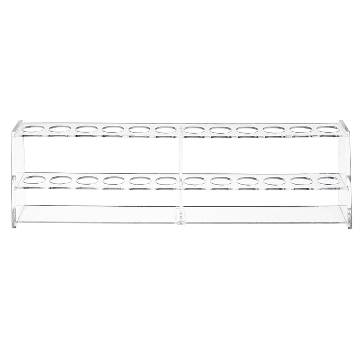 50Ml*12-Holes Plexiglass Organic Glass Test Colorimetric Single Row Tube Rack Holder