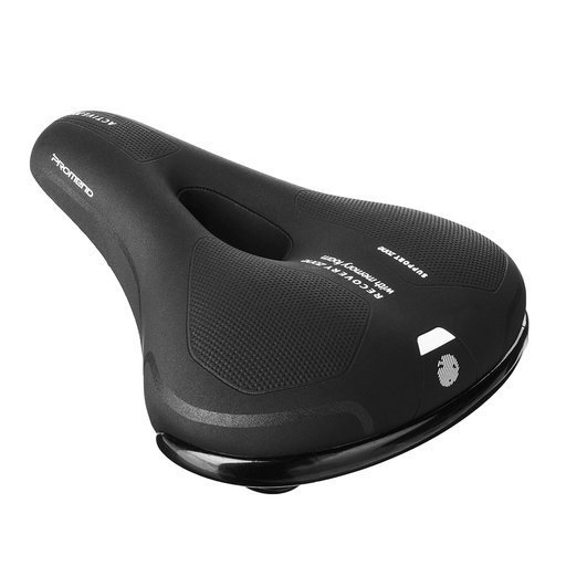 BIKIGHT Comfort Bike Saddle Wide Waterproof Breathable Memory Foam Replacement Bike Seat Universal for Women Man Adult Kids